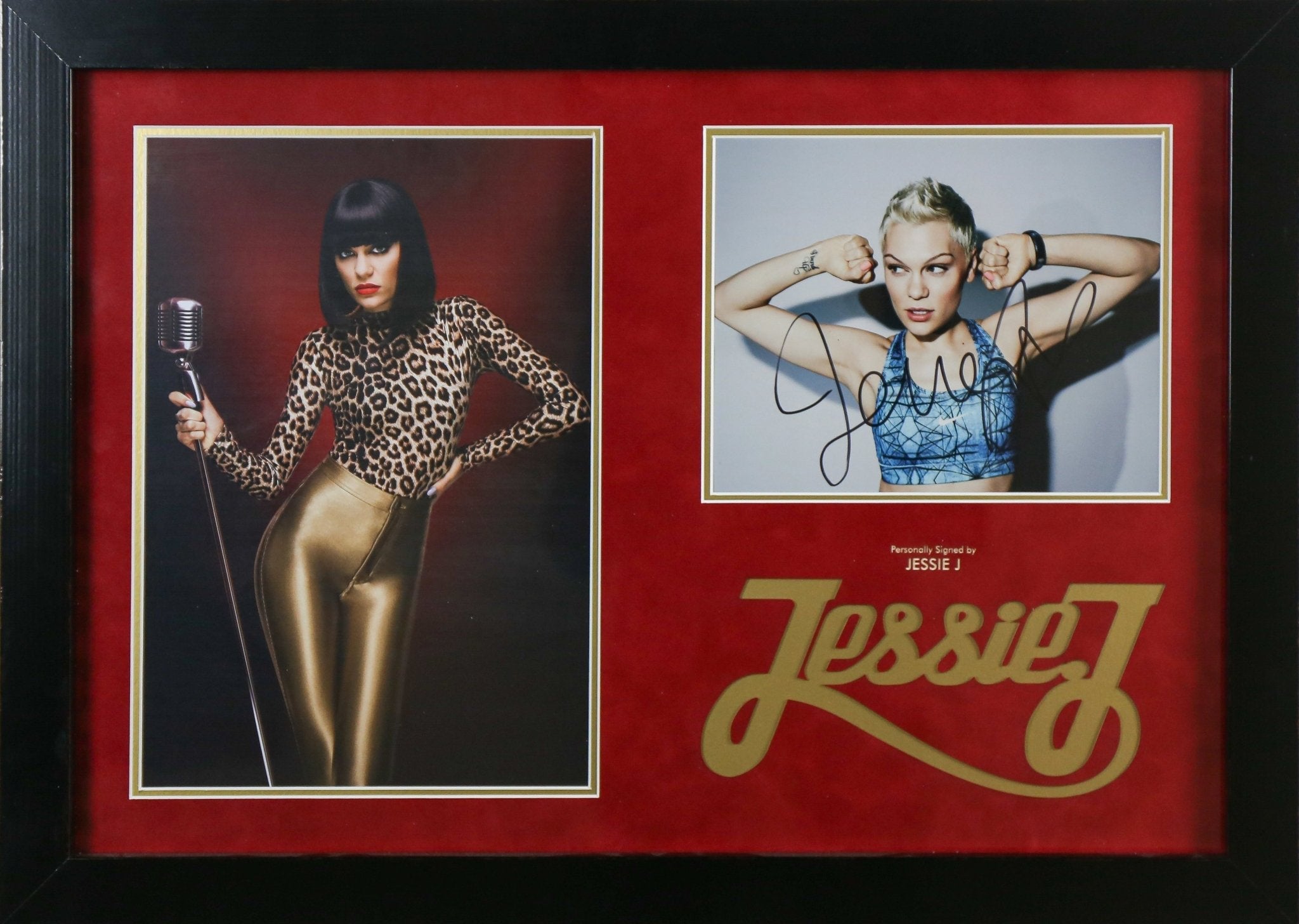 Jessie J Signed 12x8 Photograph Framed Display - Memorabilia Framers Shop